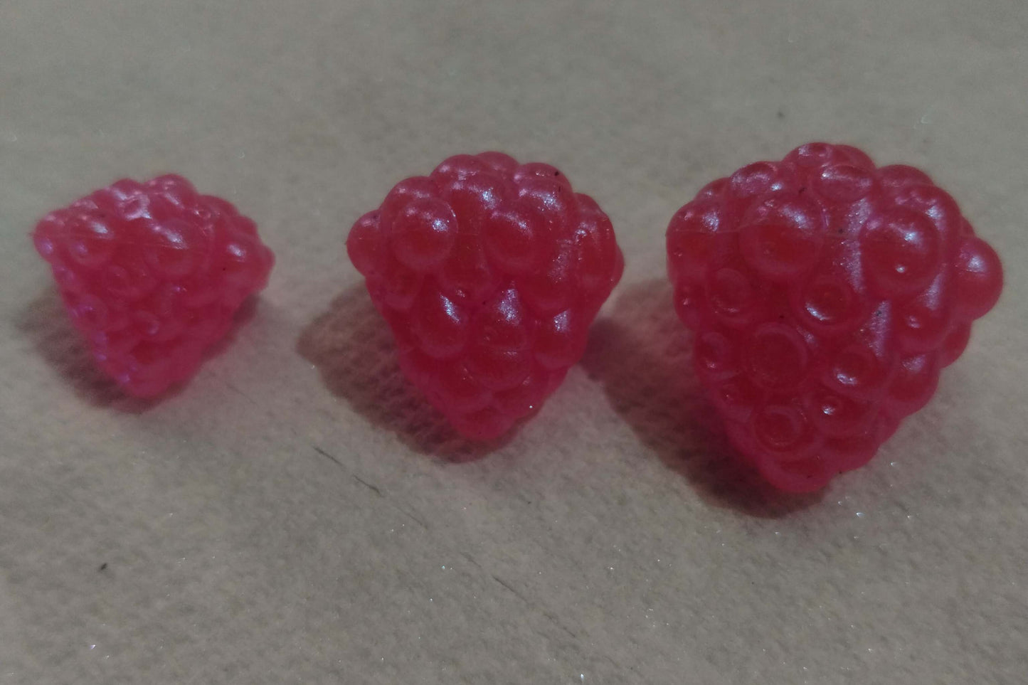 Soft Bead - Acorn -Cerise Blue