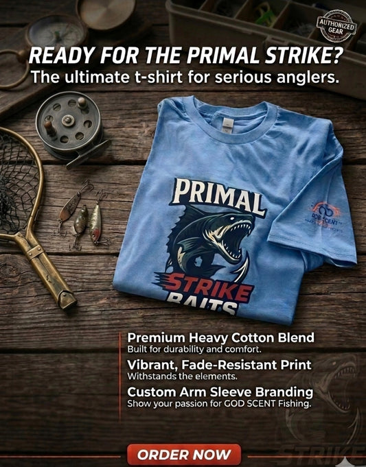 Primal Strike God Scent Logo T-Shirt